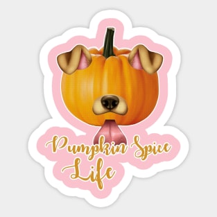 Pumpkin Spice Life PSL Latte Sticker